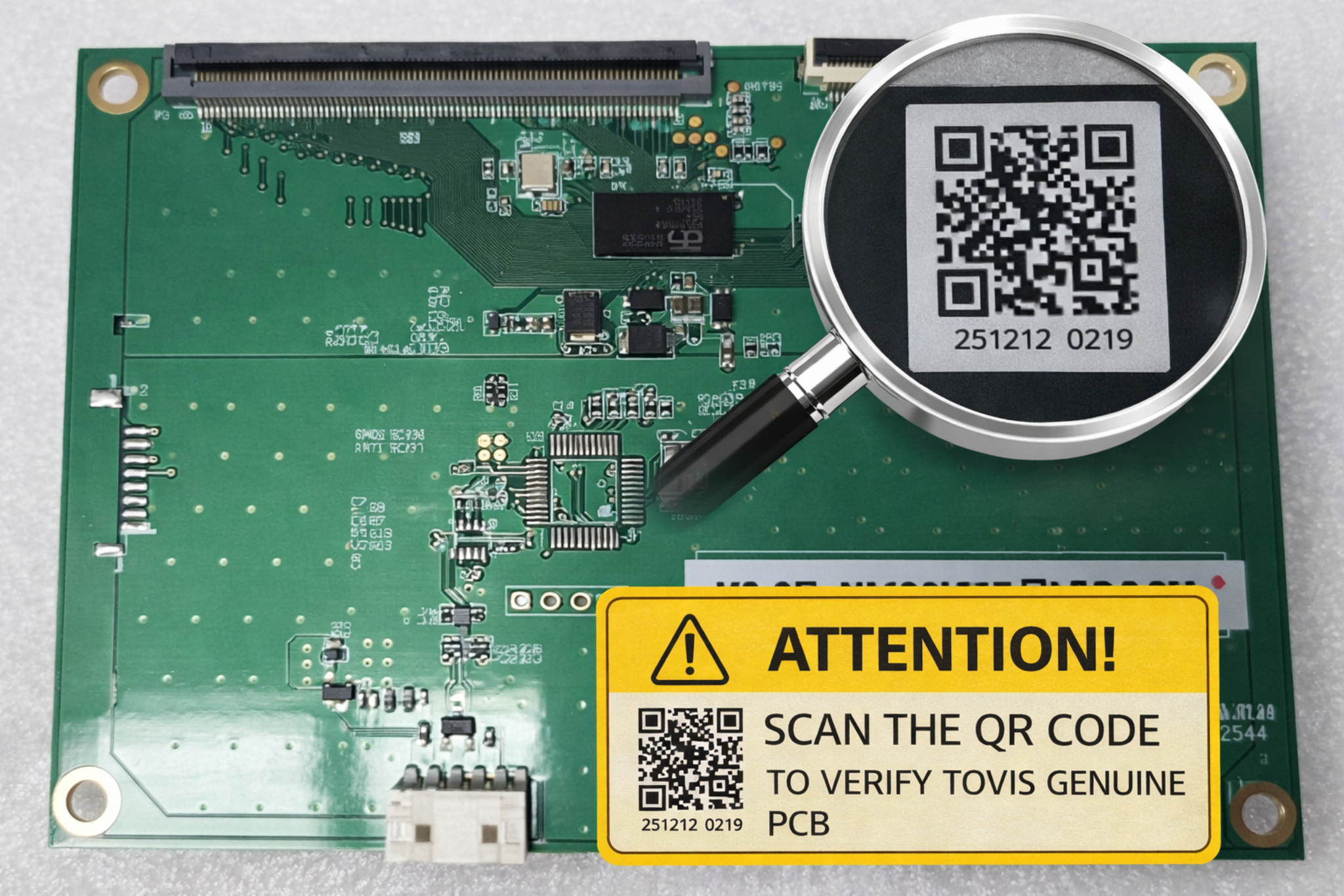 TOUCH CONTROLLER - TOVIS parts identification photo